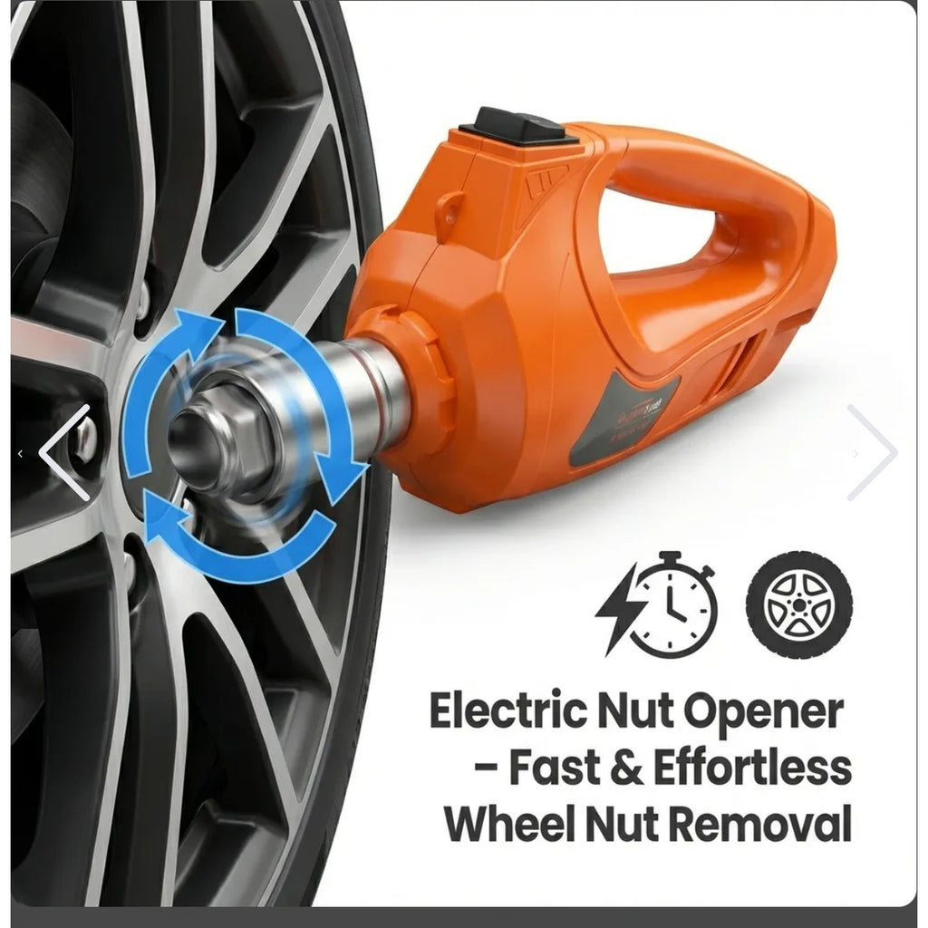 5T ELECTRIC CAR JACK+ TIRE WRENCH
